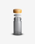 12 pcs Glass Spice Jars with Bamboo Lids