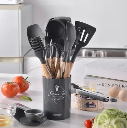 Silicone Spoon Kit for Kitchen