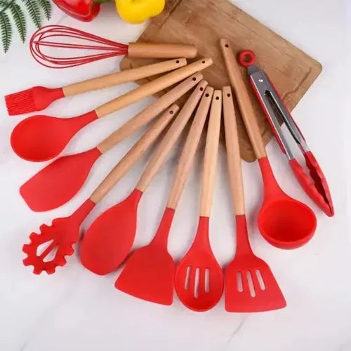 Silicone Spoon Kit for Kitchen
