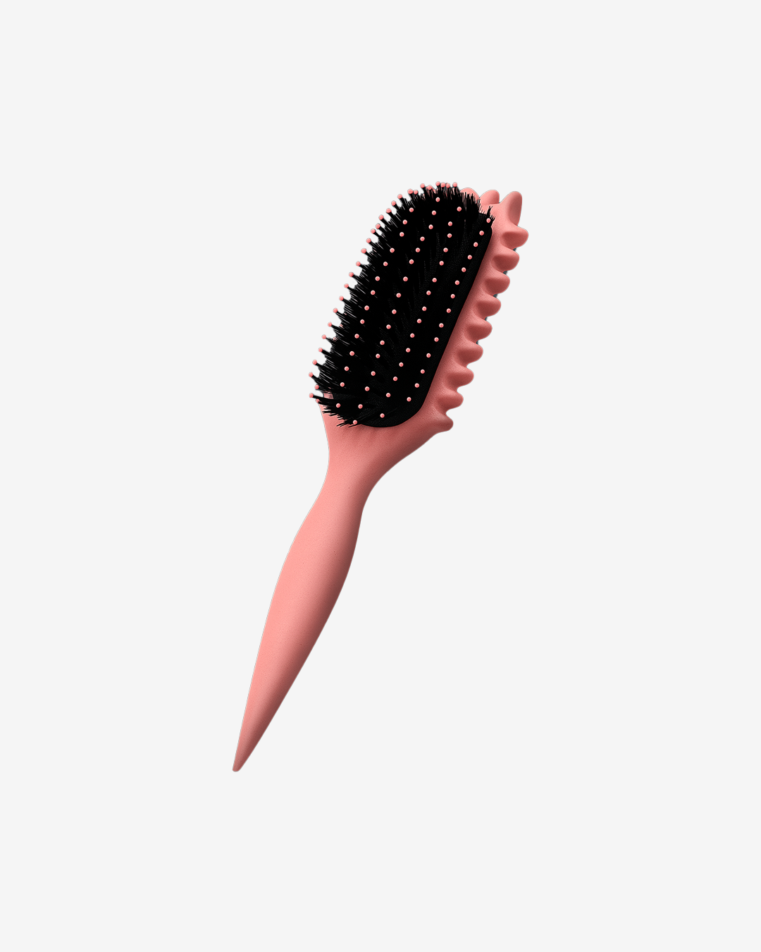 Brush for combing and styling male and female curls