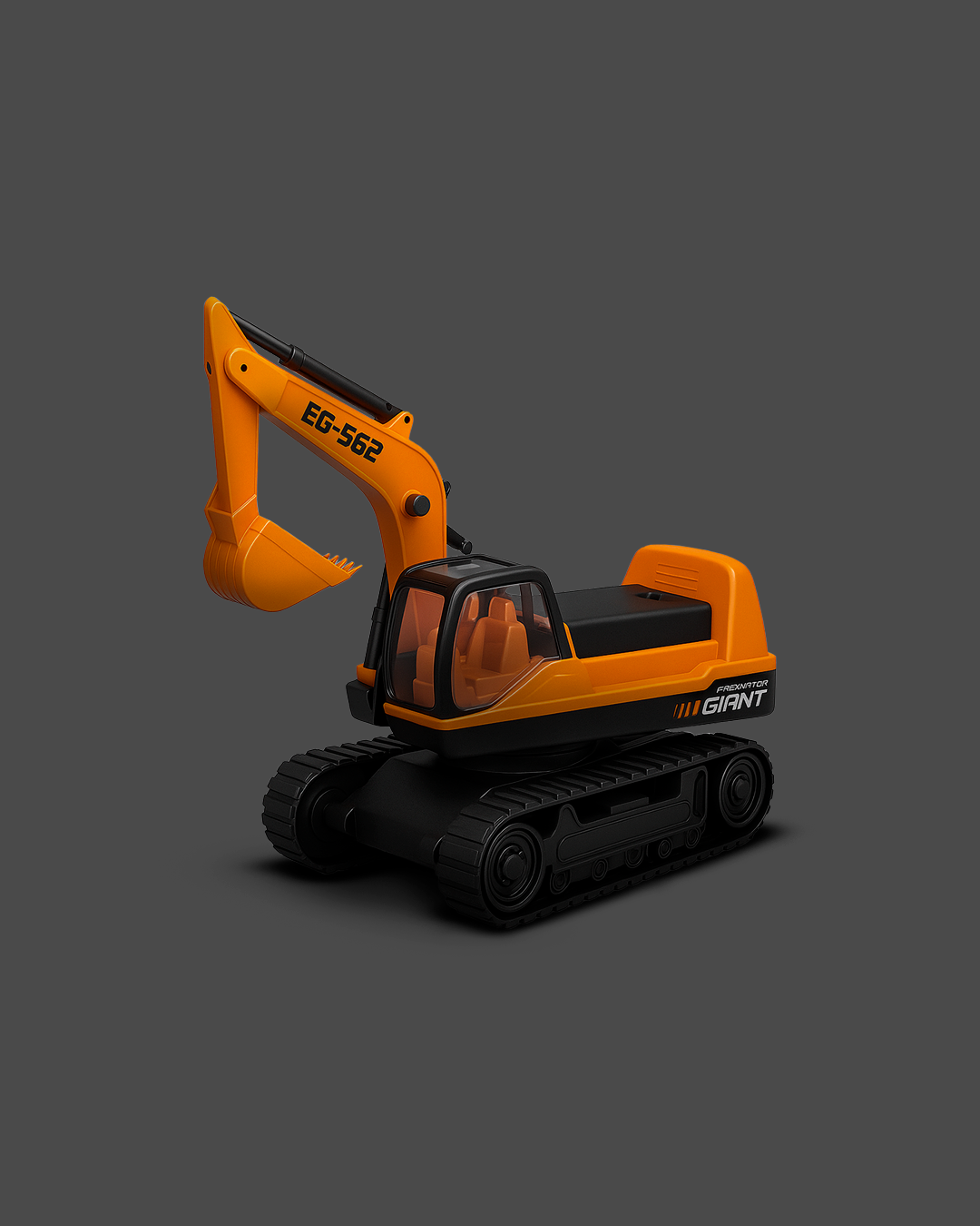 Giant Excavator Tractor