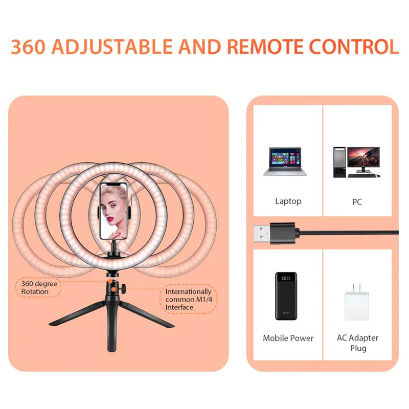 LED Selfie Ring Lamp