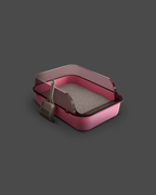 Kitty Sandbox Cat Litter Box