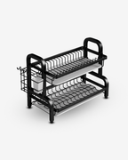 Multi-functional 2-Tier Dish Rack