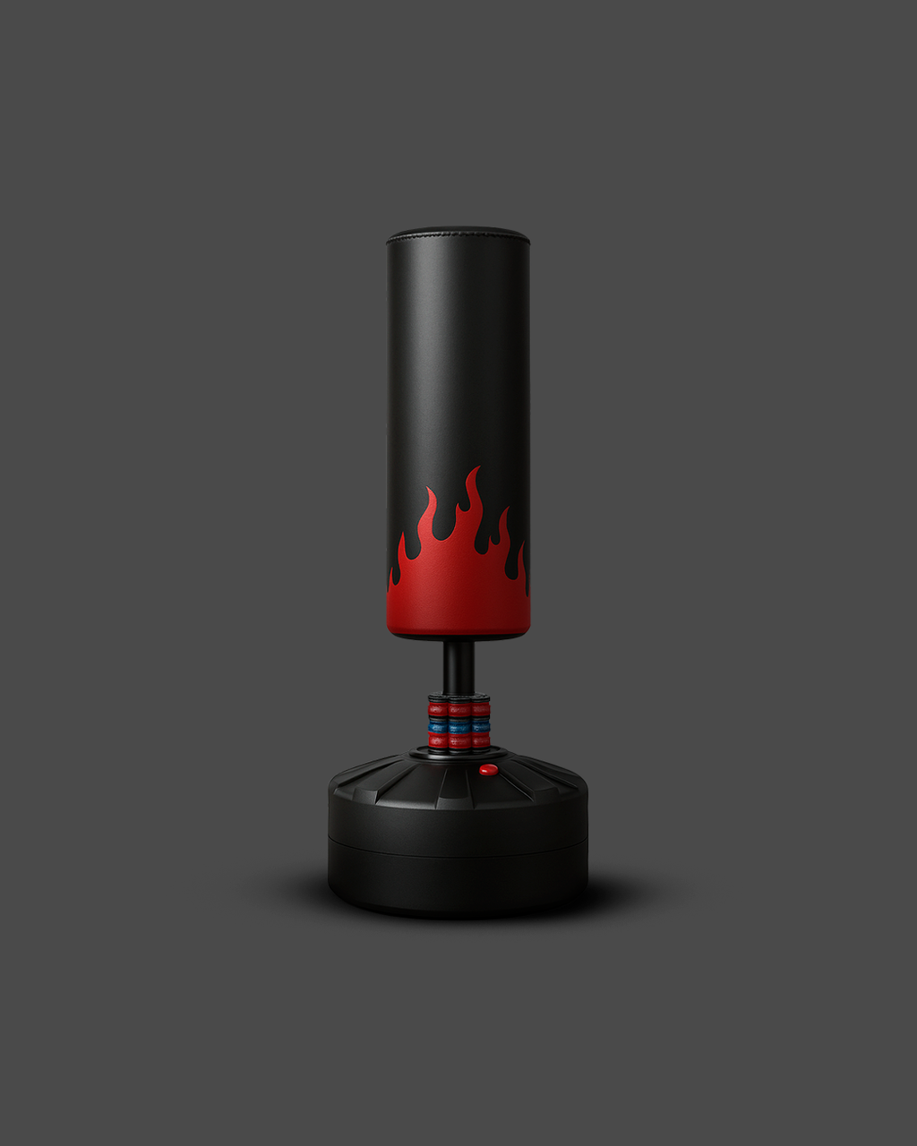 Punching Bag with Boxing Gloves