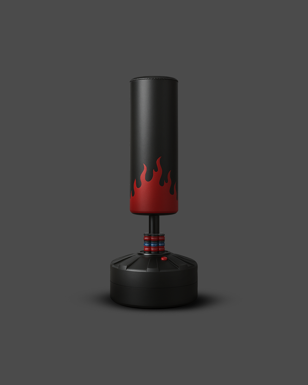 Punching Bag with Boxing Gloves