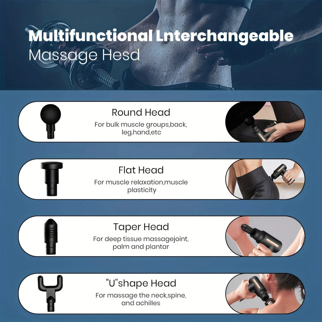 Portable Fascial Massage Gun Electric