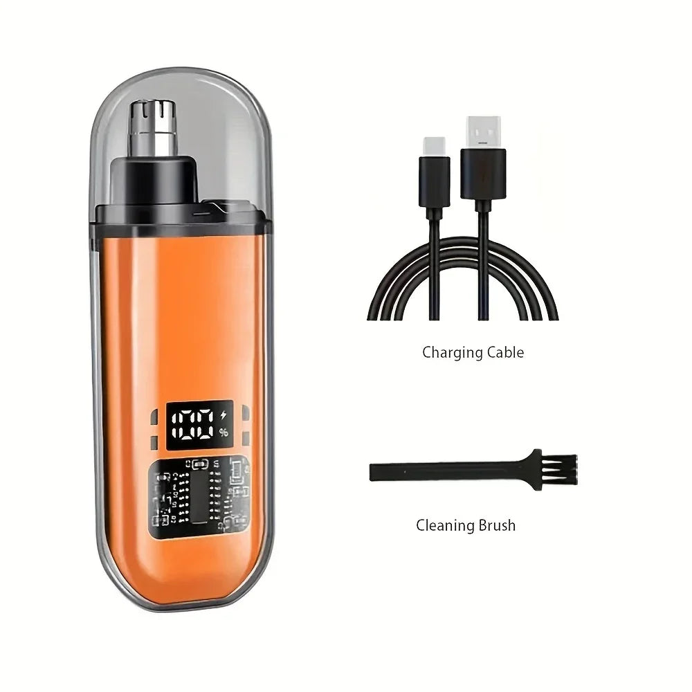USB Rechargeable Nose &amp; Ear Hair Trimmer for Men