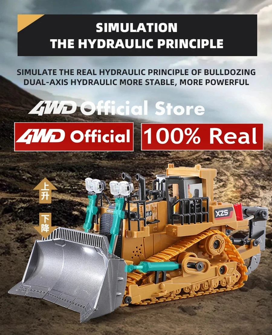 Remote Control Excavator 4x4