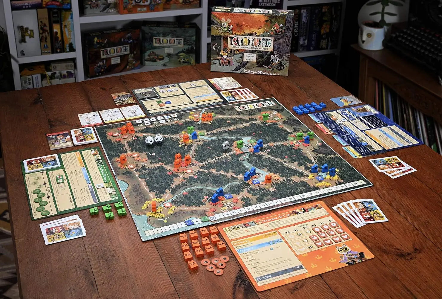 Leder Games Root card games The Riverfolk