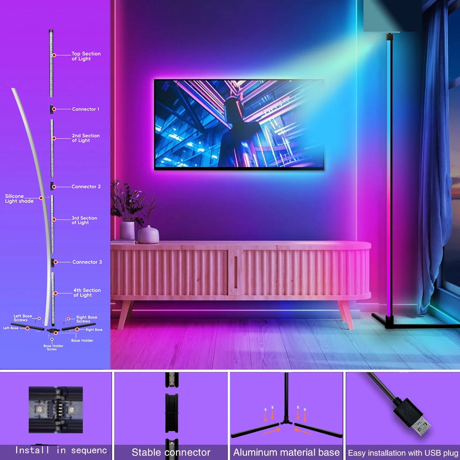 RGB Floor Lamp