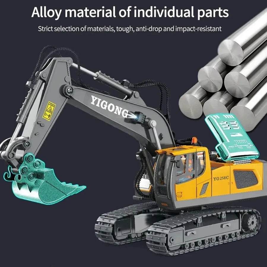 Remote Control Excavator 4x4