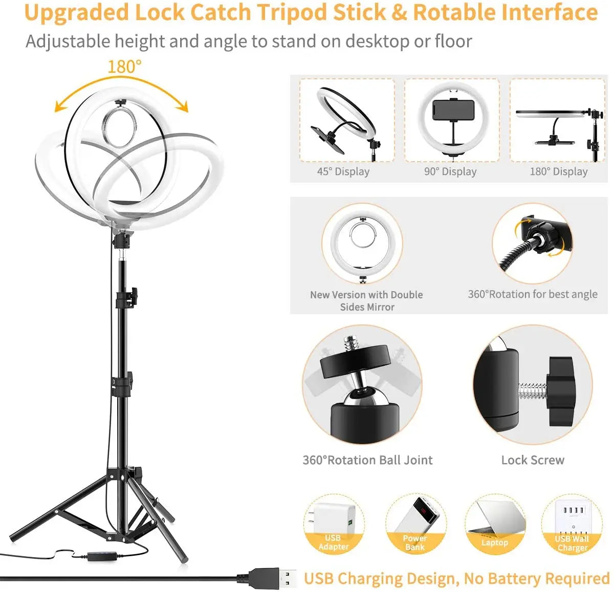 LED Selfie Ring Lamp