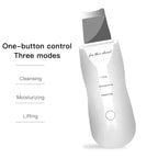 Electric Ultrasonic Skin Scrubber Face Spatula
