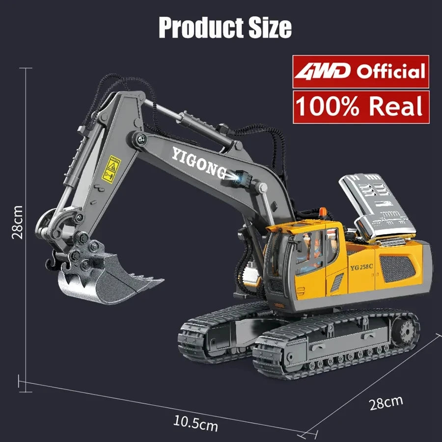 Remote Control Excavator 4x4