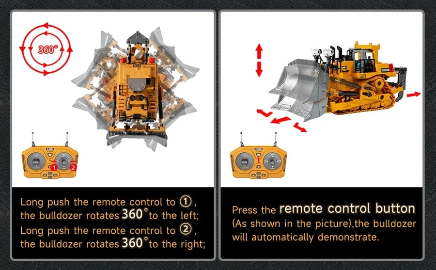 Remote Control Excavator 4x4