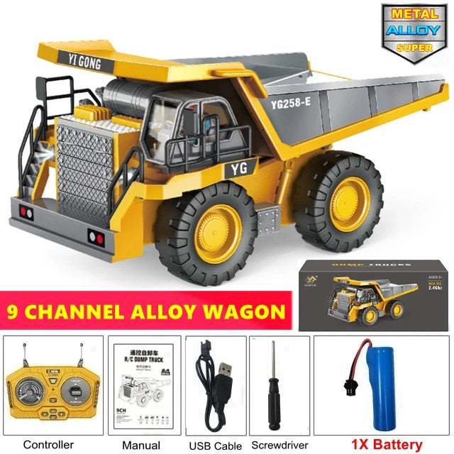 Remote Control Excavator 4x4