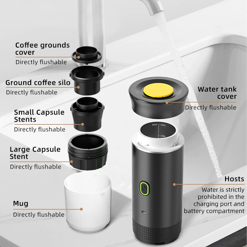 Electric Portable Espresso Coffee