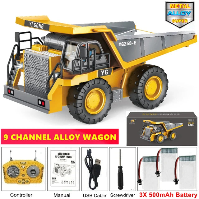 Remote Control Excavator 4x4