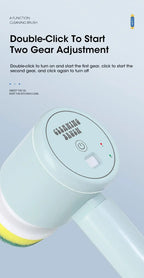 Cordless Electric Spin Scrubber