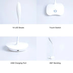 LED Desktop Desk Lamp USB