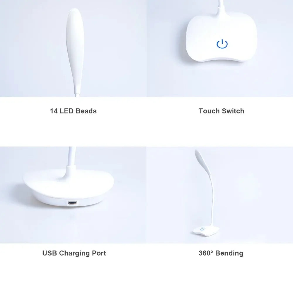 LED Desktop Desk Lamp USB
