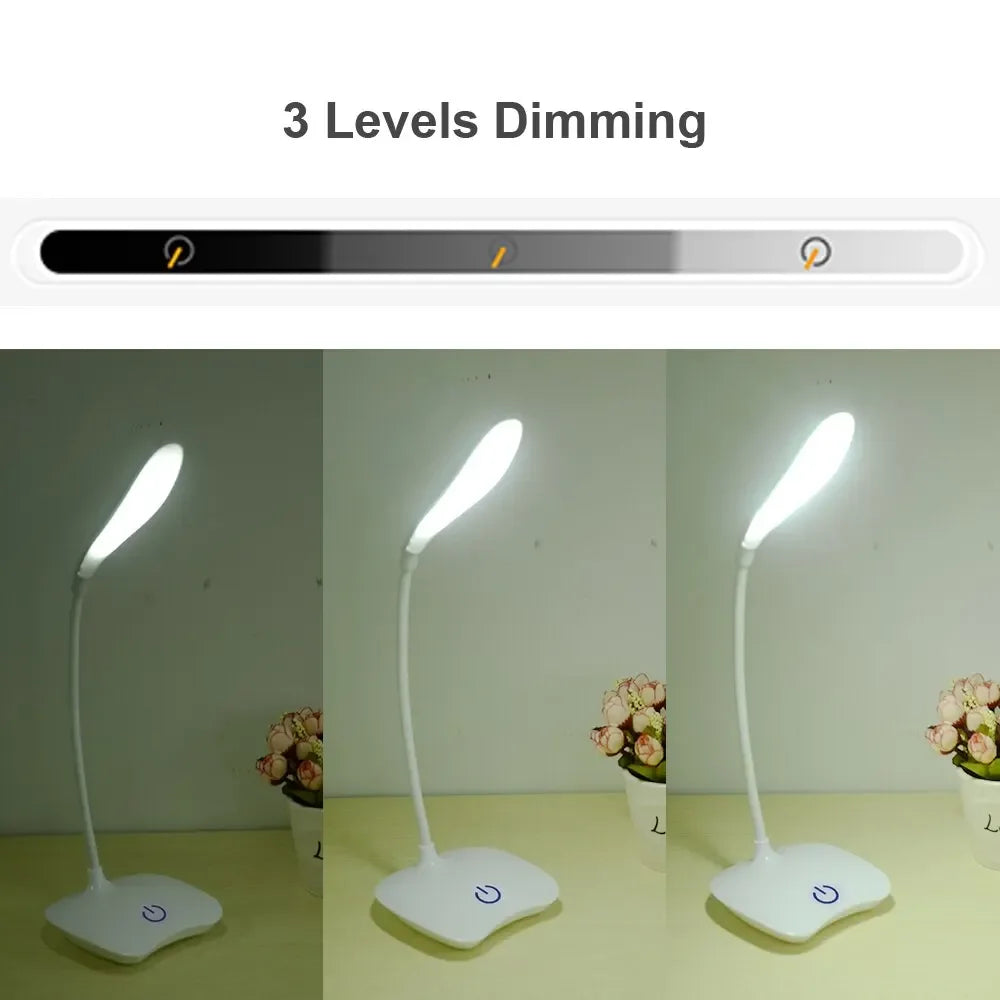 LED Desktop Desk Lamp USB