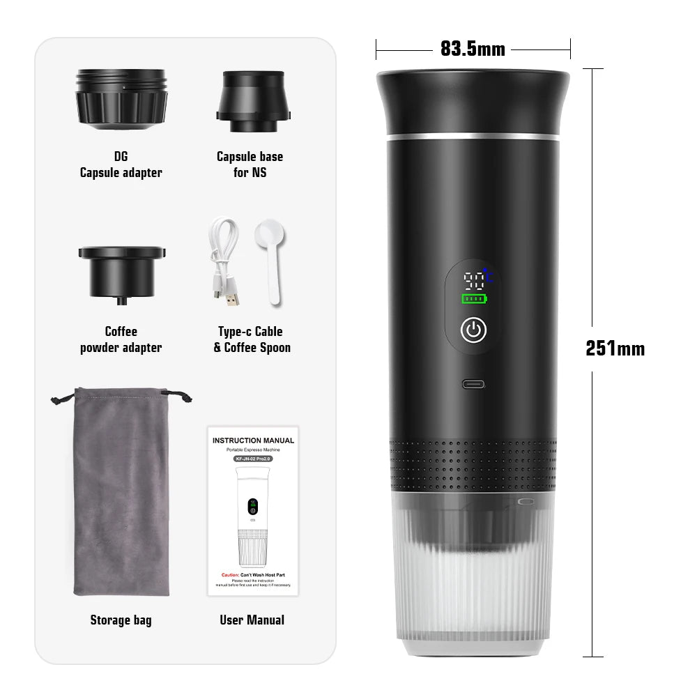 Electric Portable Espresso Coffee
