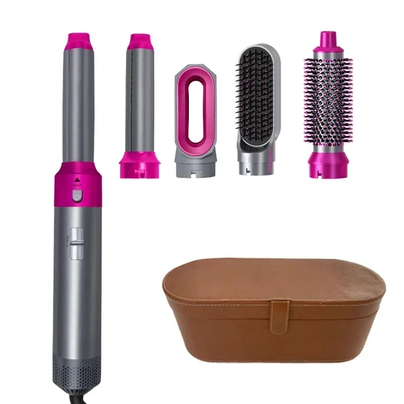 5-in-1 Hair Dryer Hot Comb