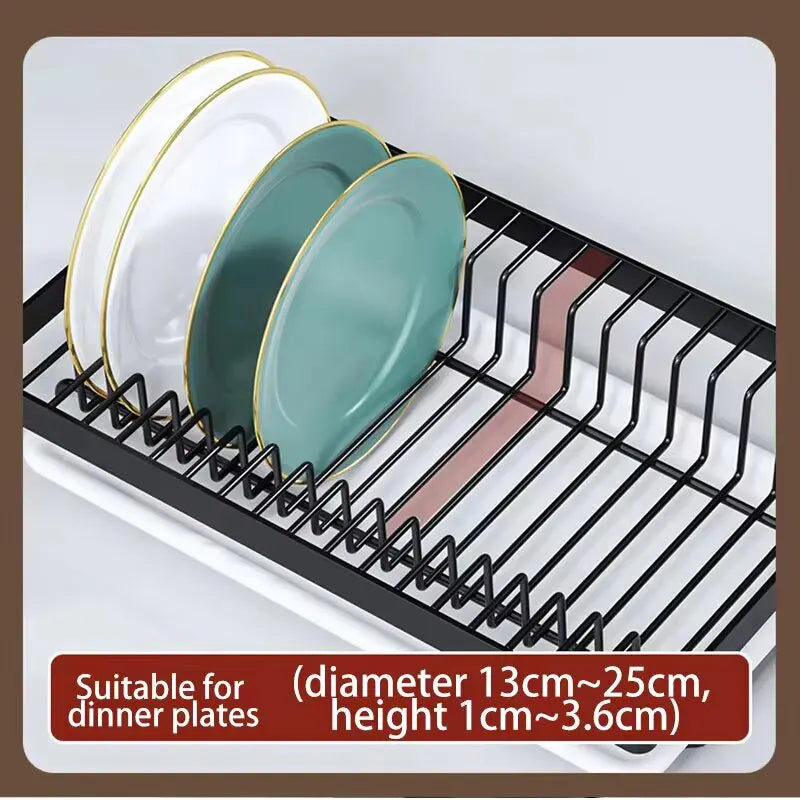 Multi-functional 2-Tier Dish Rack