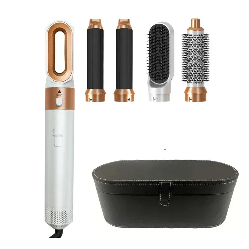 5-in-1 Hair Dryer Hot Comb