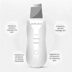 Electric Ultrasonic Skin Scrubber Face Spatula