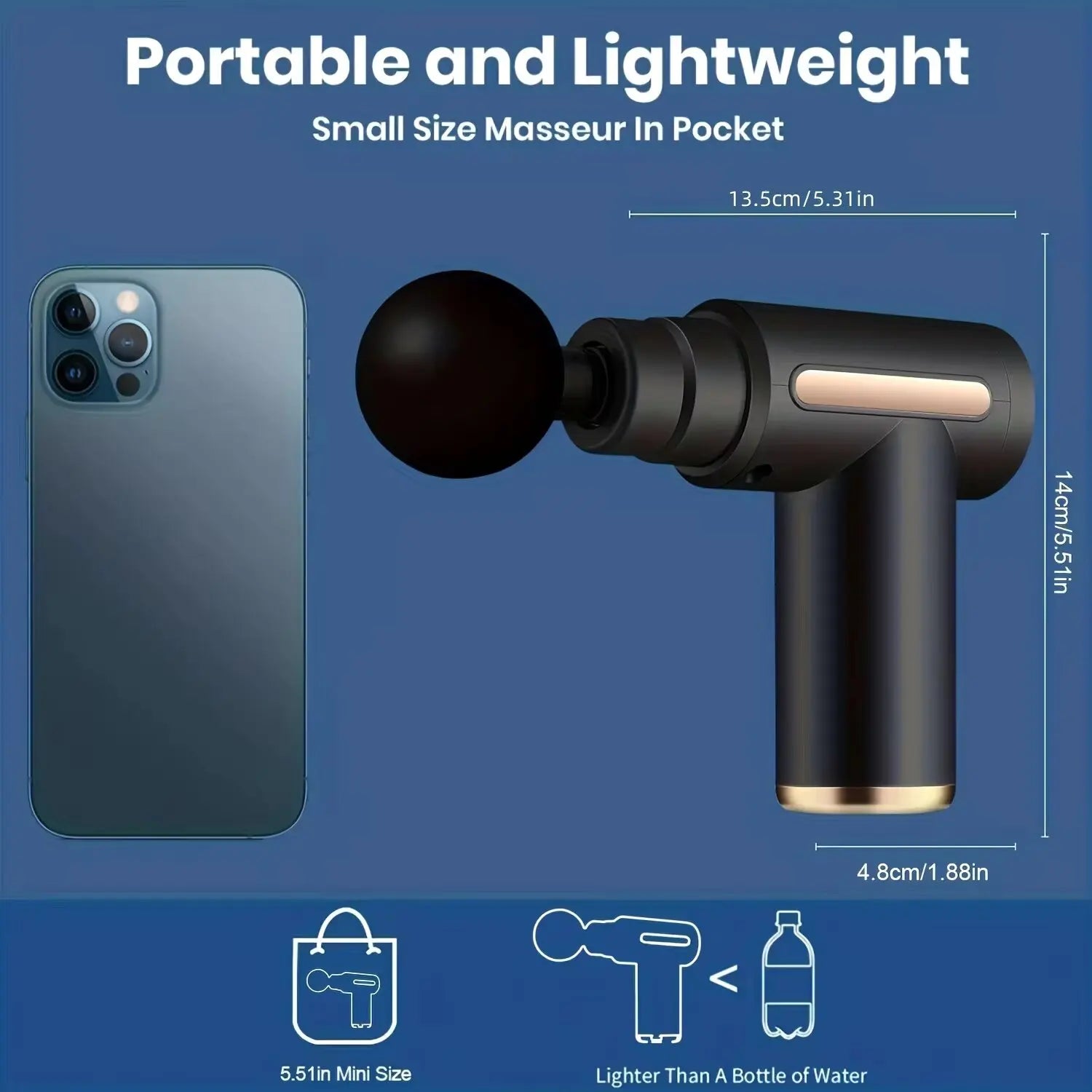 Portable Fascial Massage Gun Electric