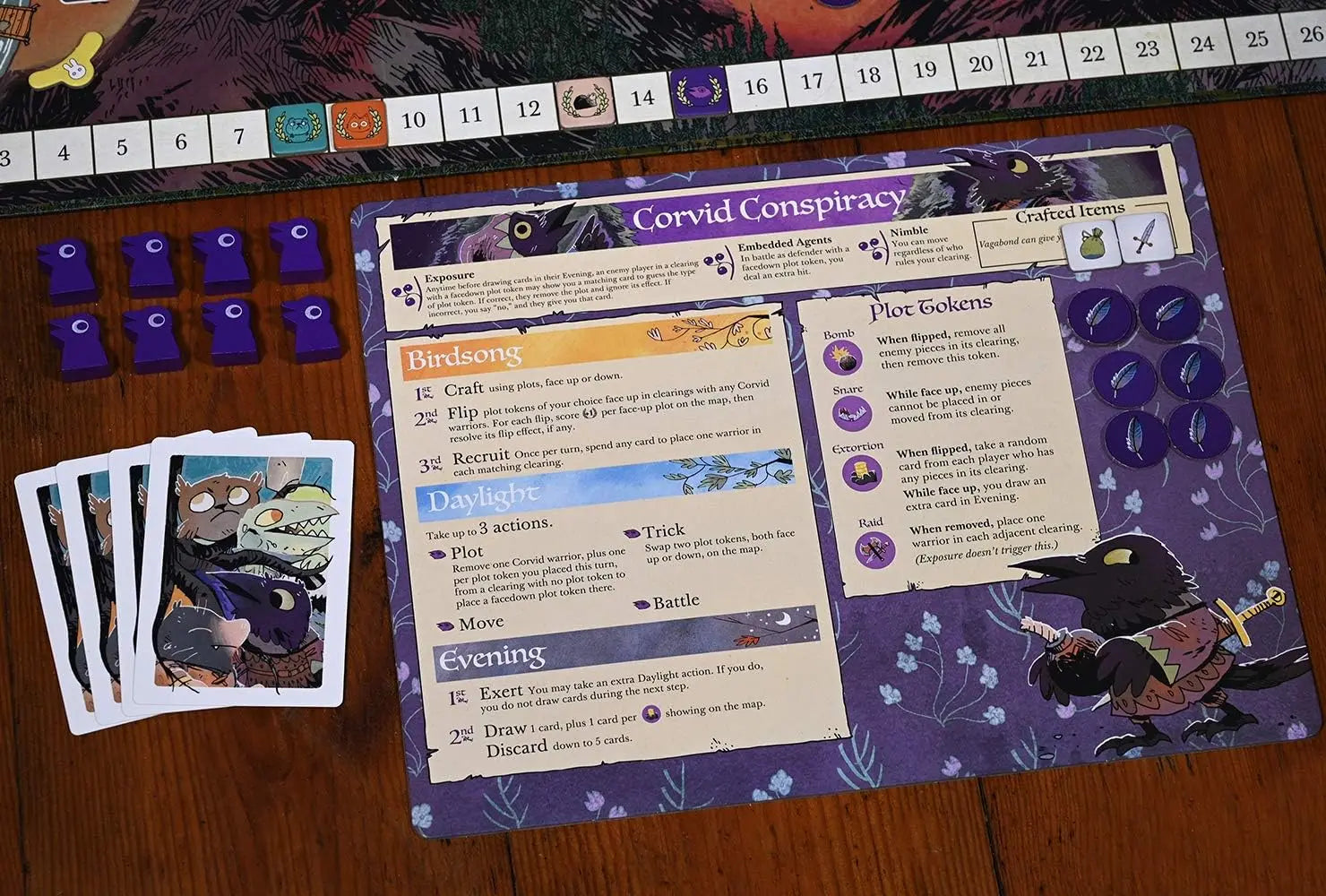 Leder Games Root card games The Riverfolk