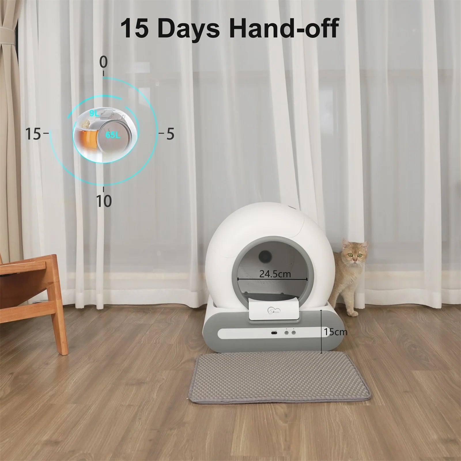 Automatic Cat Litter Box
