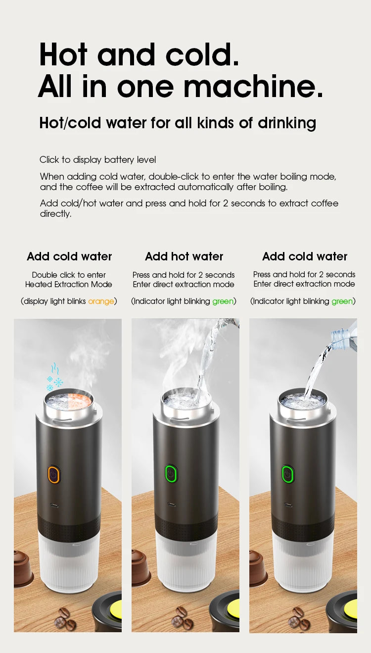 Electric Portable Espresso Coffee
