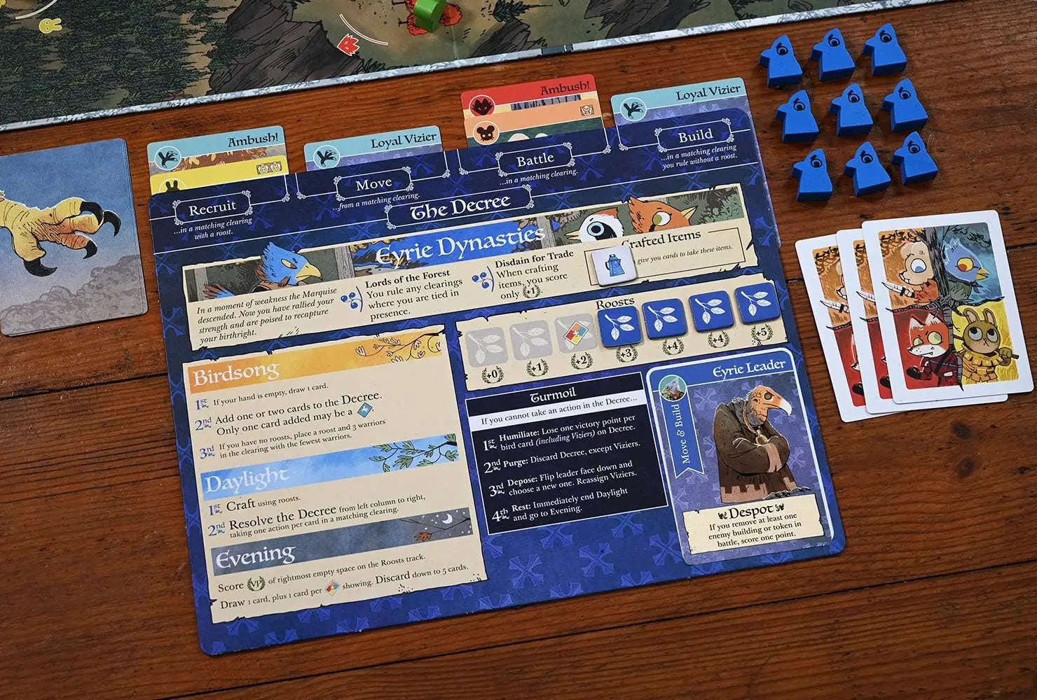 Leder Games Root card games The Riverfolk