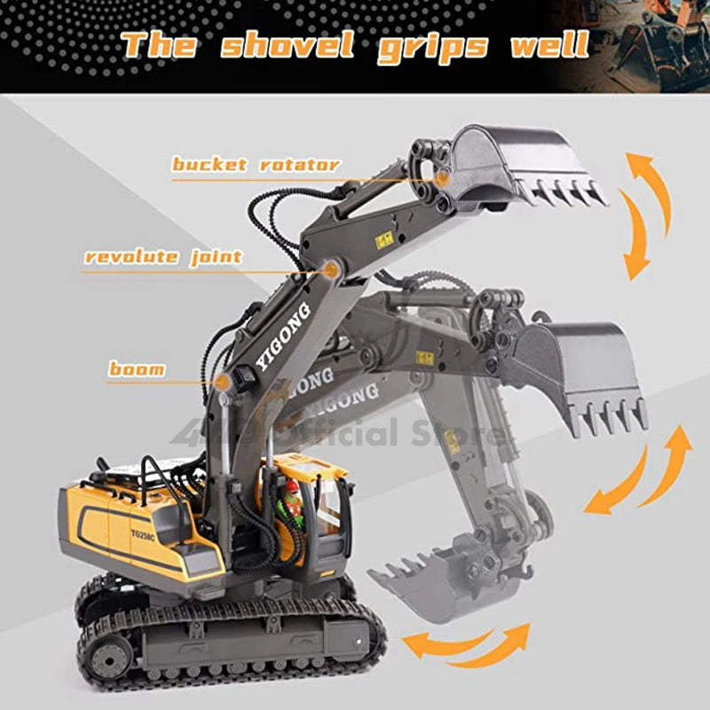 Remote Control Excavator 4x4