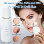 Electric Ultrasonic Skin Scrubber Face Spatula