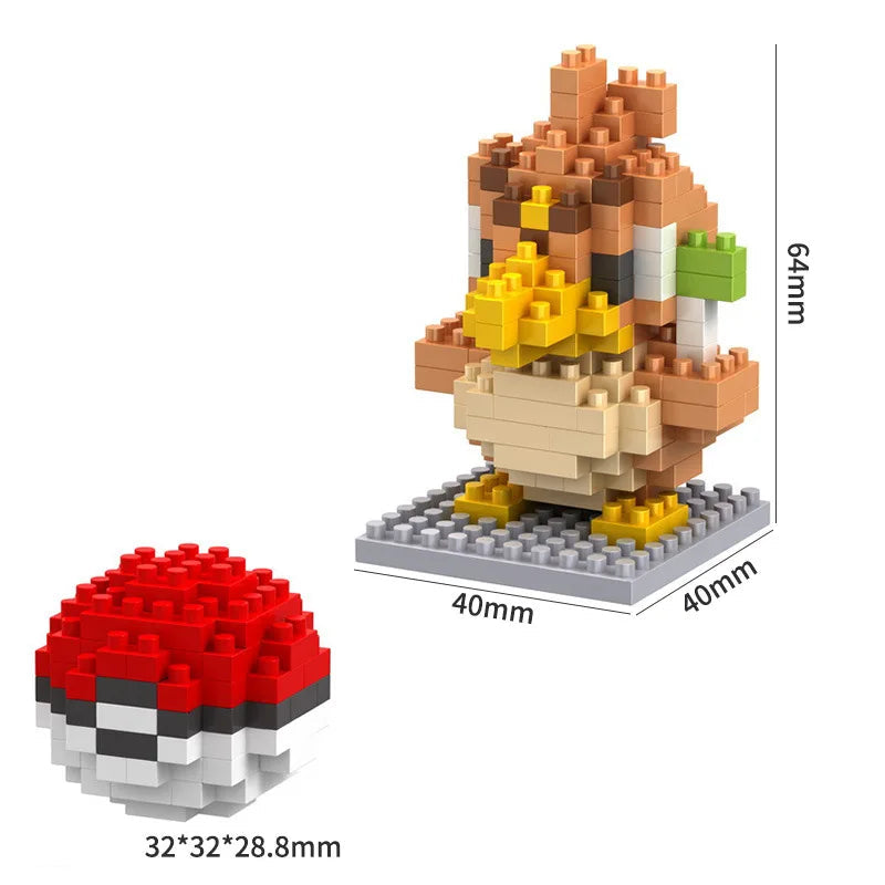 Pokemon 60 Blocks Small Build