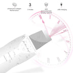 Electric Ultrasonic Skin Scrubber Face Spatula