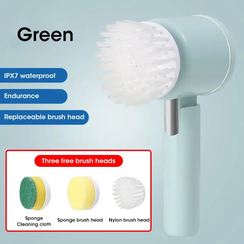 Cordless Electric Spin Scrubber