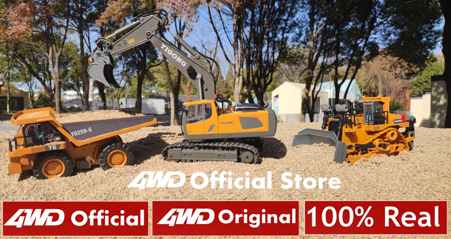 Remote Control Excavator 4x4
