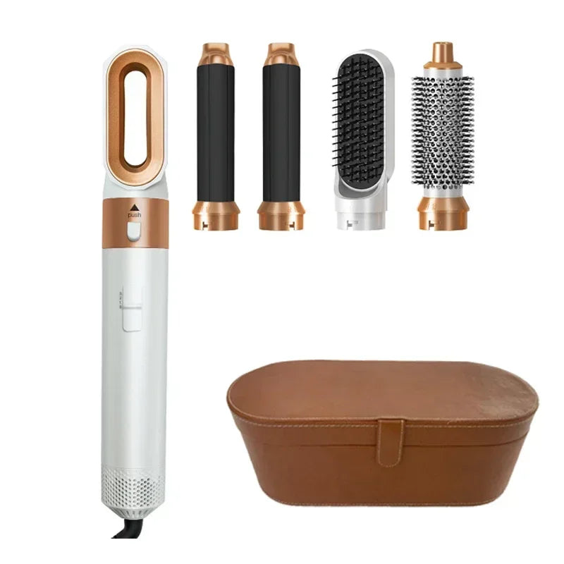 5-in-1 Hair Dryer Hot Comb