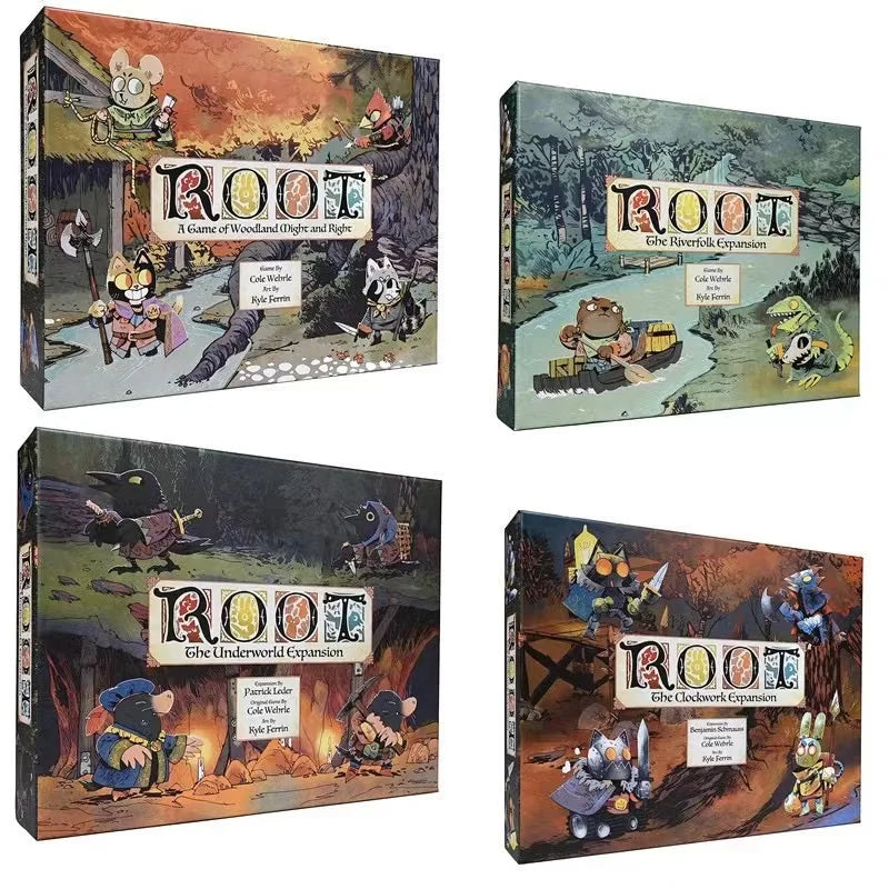 Leder Games Root card games The Riverfolk