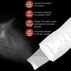 Electric Ultrasonic Skin Scrubber Face Spatula