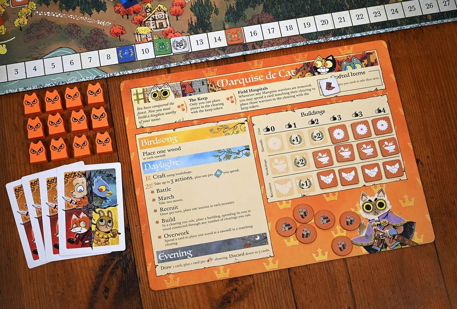 Leder Games Root card games The Riverfolk