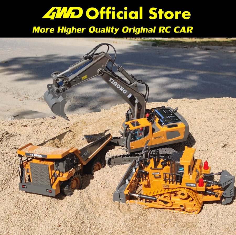 Remote Control Excavator 4x4