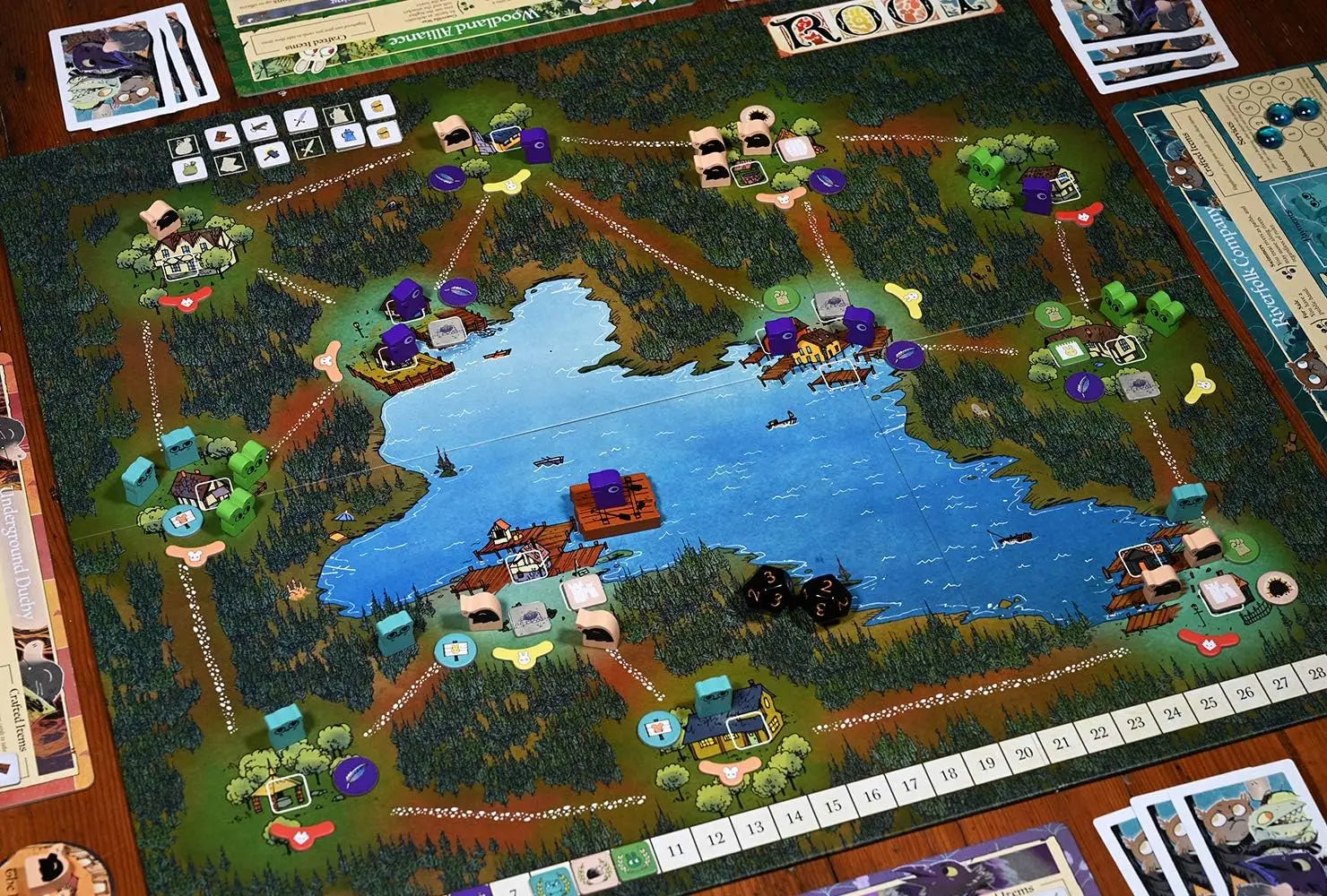 Leder Games Root card games The Riverfolk