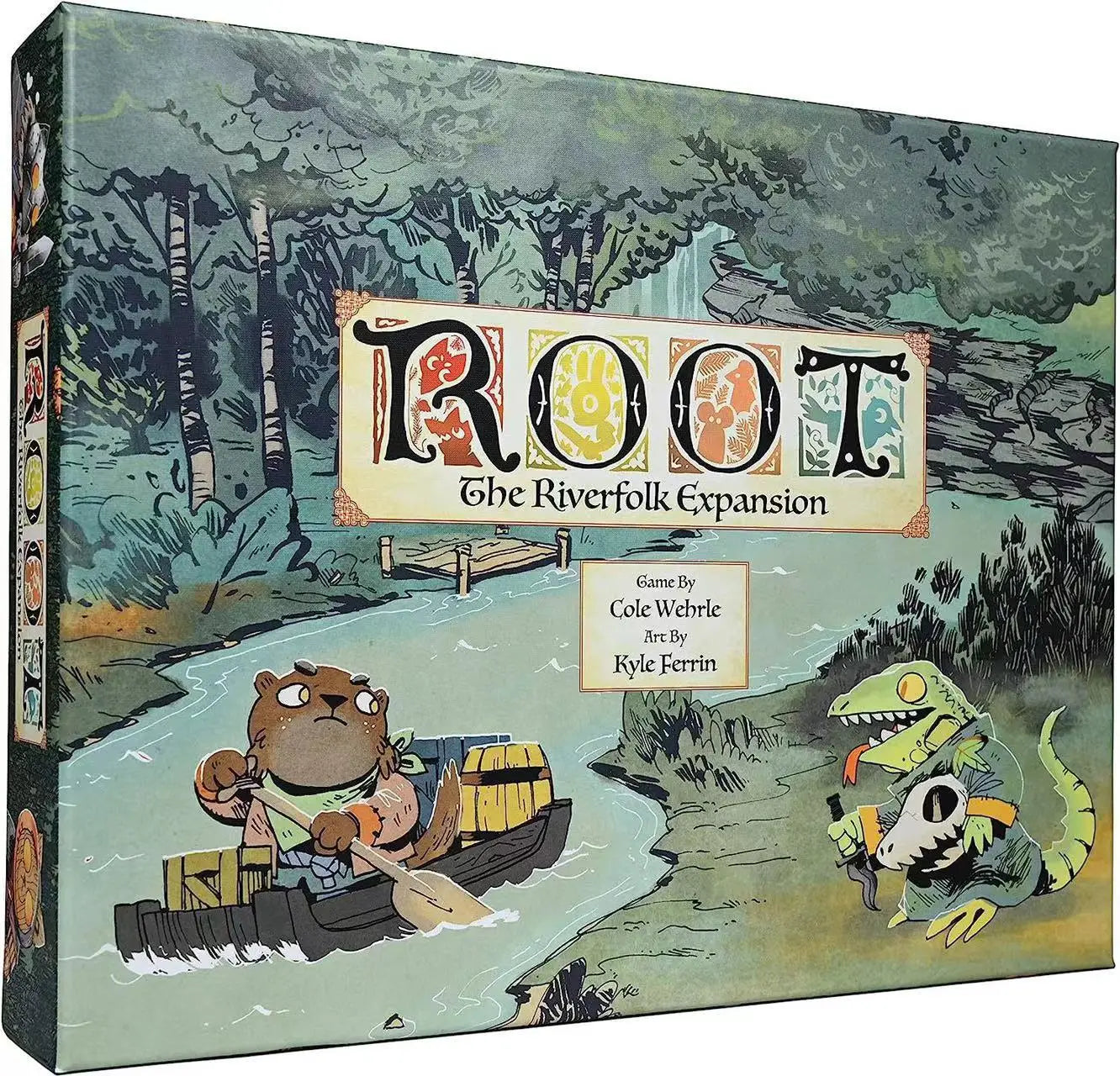 Leder Games Root card games The Riverfolk